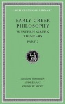Early Greek Philosophy, Volume V