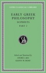 Early Greek Philosophy, Volume IX