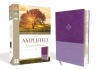 Amplified Study Bible, Leathersoft, Purple