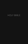 NKJV, Pew Bible, Large Print, Hardcover, Black, Red Letter, Comfort Print