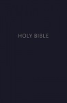 NKJV, Pew Bible, Large Print, Hardcover, Blue, Red Letter, Comfort Print