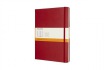 Moleskine Scarlet Red Extra Large Ruled Notebook Hard