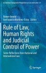 Rule of Law, Human Rights and Judicial Control of Power