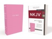 NKJV, Gift and Award Bible, Leather-Look, Pink, Red Letter, Comfort Print