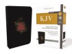 KJV Holy Bible: Super Giant Print with 43,000 Cross References, Deluxe Black Floral Leathersoft, Red Letter, Comfort Print: King James Version