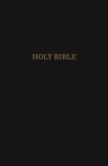 KJV Holy Bible: Thinline with Cross References, Black Bonded Leather, Red Letter, Comfort Print: King James Version