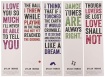 Dylan Thomas Bookmarks Pack 1