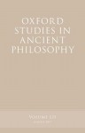 Oxford Studies in Ancient Philosophy, Volume 52