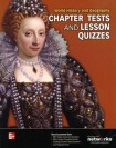 World History and Geography, Chapter Tests and Lesson Quizzes