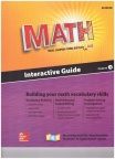 Glencoe Math, Course 3, Interactive Guide for English Learners, Student Edition