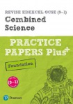 Pearson REVISE Edexcel GCSE Combined Science (Foundation) Practice Papers Plus - for 2026, 2027 exams