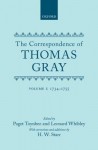 Correspondence of Thomas Gray