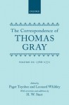 Correspondence of Thomas Gray