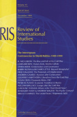 Interregnum: Controversies in World Politics 1989–1999