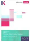 F1 FINANCIAL REPORTING AND TAXATION - EXAM PRACTICE KIT