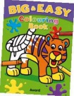 Big and Easy Colouring Book: Tiger