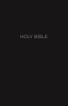 NKJV Holy Bible, Giant Print Center-Column Reference Bible, Black Leather-look, Thumb Indexed, 72,000+ Cross References, Red Letter, Comfort Print: Ne