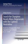 Search for Charginos Nearly Mass-Degenerate with the Lightest Neutralino
