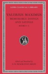 Memorable Doings and Sayings, Volume I