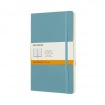 Moleskine Reef Blue Notebook Large Ruled Soft