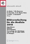 Bildverarbeitung fur die Medizin 2018