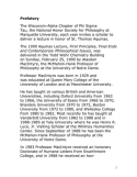 First Principles, Finals Ends, and Contemporary Philosophical Issues