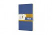 Volant Journals Large Ruled Forget Me Not Blue & Amber Yellow