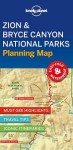 Lonely Planet Zion & Bryce Canyon National Parks Planning Map