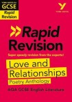 York Notes RAPID AQA GCSE (Revision Guide) Love and Relationships Poetry Anthology - for 2026, 2027 exams