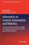 Informatics in Control, Automation and Robotics