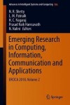 Emerging Research in Computing, Information, Communication and Applications