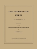 Carl Friedrich Gauss Werke