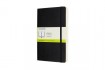 Moleskine Expanded Large Plain Softcover Notebook: Black