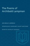 Poems of Archibald Lampman