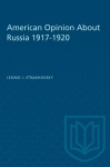 American Opinion About Russia 1917-1920