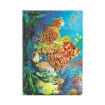 Sea Fantasies Midi Lined Hardcover Journal (Elastic Band Closure)