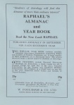 Raphael's Astronomical Ephemeris