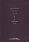Danish Contributions to Classical Scholarship 1971-1991