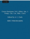 Cicero Orationes. Vol. I