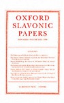 Oxford Slavonic Papers: Volume XXXI (1998)