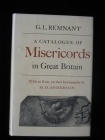 Catalogue of Misericords in Great Britain