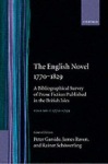 English Novel 1770-1829: Volume I, 1770-1799