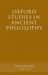 Oxford Studies in Ancient Philosophy, Volume XXIV