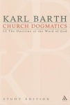 Church Dogmatics Study Edition 5