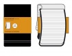 Moleskine Soft Cover Pocket Ruled Reporter Notebook: Black