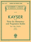 36 Elementary & Progressive Studies, Op. 20