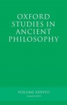 Oxford Studies in Ancient Philosophy, Volume 38