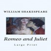 ROMEO AND JULIET LARGE PRINT EDITION