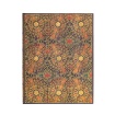 Fire Flowers Ultra Lined Hardcover Journal (Elastic Band Closure)
