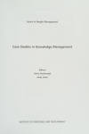 CASE STUDIES IN KNOWLEDGE MANA